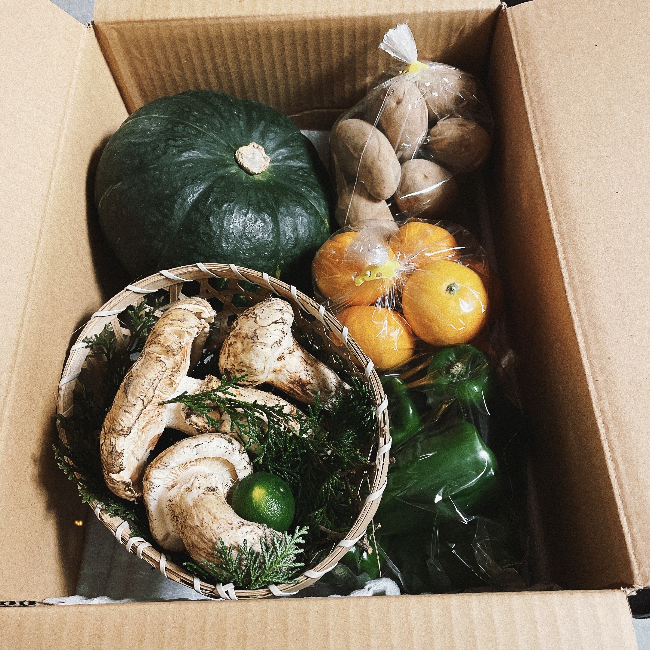 ファンに届ける野菜